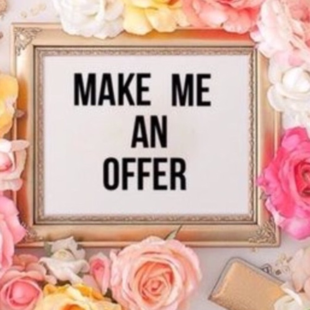 Reasonable offers welcome!